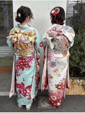 バランス ベル(BALANCE bell) 20歳の思い出♪成人式・ヘアセット・着付け・福岡美容室美容院