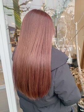 オーシー 新保店(O'sea) “ pink brown ”