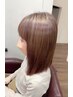 【平日限定】カラー＋AI髪質診断トリートメントMコース ¥10,000