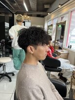 アイズ 海老名(AIZU)&nbsp;ツイストスパイラルパーマ　ツイストパーマ　メンズパーマ