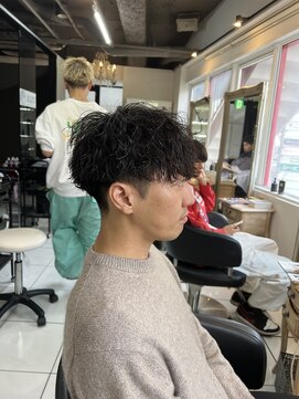 アイズ 海老名(AIZU) ツイストスパイラルパーマ　ツイストパーマ　メンズパーマ