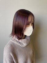 アンドット(and.)&nbsp;ワインレッド