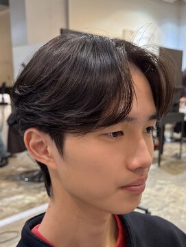 ノラキチジョウジ(NORA KICHIJOJI) メンズニュアンスパーマ韓国センターパートダウンパーマ学割