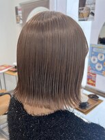 ノア 三宮店(NOA) 【NOA】大人ミルクティーベージュ外ハネボブ20代30代40代