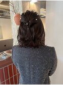 お呼ばれアレンジ/ヘアセット/早朝OK/結婚式