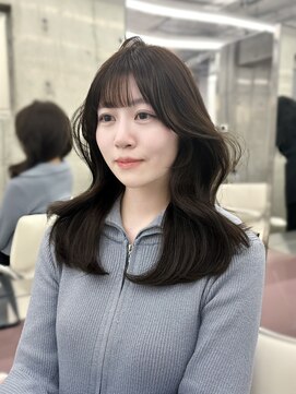 エヌアイ オモテサンドウ(ni omotesando) 大人上品カラー/艶カラー／ミントベージュカラー