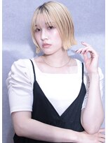 リメル 奥沢自由が丘店(Remel) 20・30・40代小顔愛されショートシースルーバング外ハネボブ