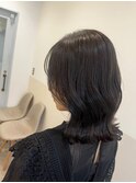 髪質改善縮毛矯正/透明感暗髪カラー/レイヤーカット
