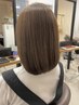 [白髪ぼかしメンテナンス] 白髪ぼかしカラー＋髪質改善TM＋ドライ込