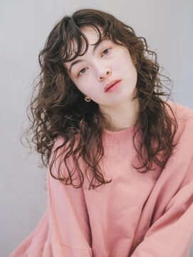 レトン 銀座(leton) パーマ/レイヤーカット/似合わせ/ウェーブヘア/アッシュ