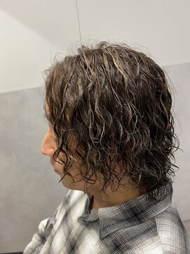 アンサー 渋谷(ANSWER) フェザーパーマ　波巻パーマ　ツイストスパイラル