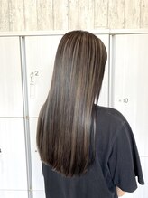ヘアメイク アリエス 岩切店(HAIR MAKE aries) 自然に魅せるアンブレラカラー