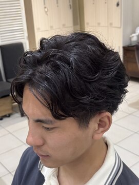 クラン 横浜(Clanc) ニュアンス流れるパーマ