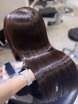 ユーフォリア 池袋東口駅前店(Euphoria)&nbsp;【Euphoria/Miku】艶カラー/暖色カラー/トリートメント/韓国ヘア