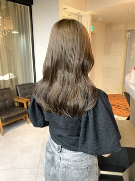 ソワンドブレスセルン 心斎橋(soin de brace cerne) オリーブグレージュ/透明感カラー/心斎橋/南堀江