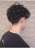 スタイリング簡単【マッシュ×パーマ】