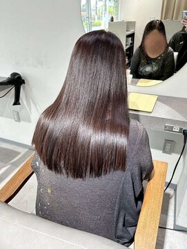 エルピス 大和店(elpis) 白髪に合わせた縮毛矯正