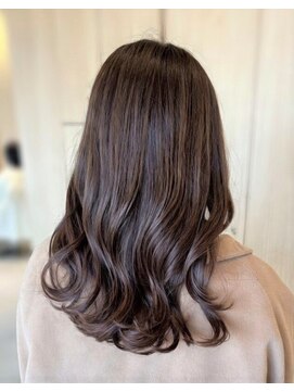 リエットヘアー 杢左店(Lie-et. hair) ツヤと透明感が叶う大人ブラウンカラー