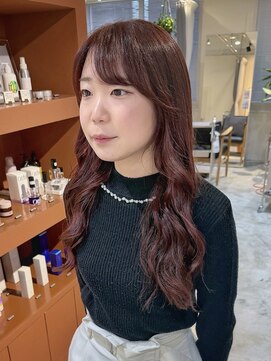 レス 伏見(LESS) [LESS 伏見/丸の内/栄/名古屋]ブリーチなしカシスピンク★浅田
