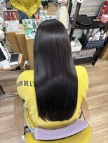 ラッコのおひるね ブリーチなしラベンダーグレー