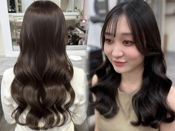 アミー 銀座(Ammy)の写真/全国から多数のお客様を担当♪大人気韓国風コテ巻きパーマで貴方の理想を叶えます。【パーマ】