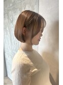 *フェミニン* 丸みボブ