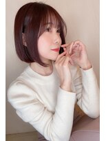 トップシェイプ(TOP SHAPE)&nbsp;柔らか丸みショート×ピンクベージュ