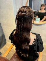 ヘアセット シャンプーアンドスパ専門店 ウルー(Uruu)&nbsp;【ハーフカチモリ】天神/天神駅/ヘアセット/早朝/ライブ/推し活