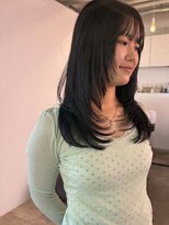ライン(LINE)&nbsp;ロングレイヤー/透明感カラー