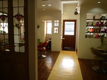美容室 アンジュの雰囲気（お店全体がカフェみたいな雰囲気です。）