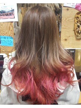 ユートピア(U topia) 外国人風グラデーションカラー/ハイライト