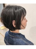 くせ毛風ショート