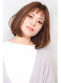 愛されフェザーボブ クラシカルな大人のボブ