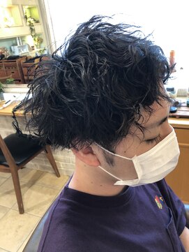 キャンバス バイ ネオリーブ 横浜西口(Canvas by neo.) 横浜★2weyメンズツイストスパイラルパーマ♪