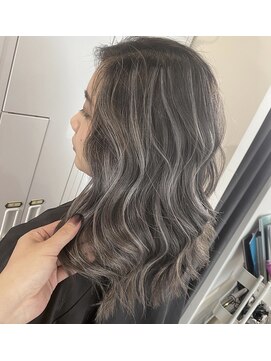 ピヨン 心斎橋(piLLon) 3Dハイライトカラー☆ダークグレージュ