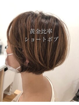 ノア(Noa) 黄金比率ショートボブ