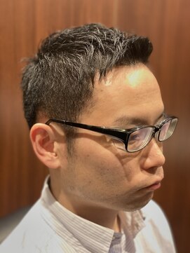 ヒロギンザ 田町店(HIRO GINZA) 刈り上げアップバング