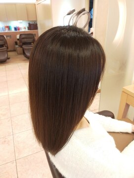 松本平太郎美容室 銀座パートフォー(PART４) 銀座　髪質改善　イノアカラー　◎30代　40代　50代