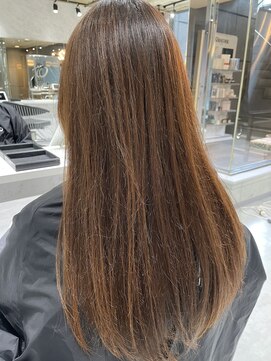 ジンジャー(GINGER) before×髪質改善×カラーチェンジ×暖色