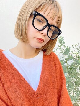 ディッセンバー 神宮前(December) ボブ/ベージュカラー