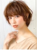 《Agu hair》大人かわいい無造作マニッシュショート