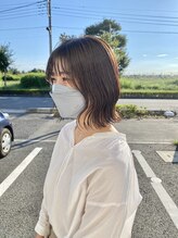 ヘアーラウンジアール(Hair Lounge R) 切りっぱなしボブ＊[Hair Lounge R][吉川美南]