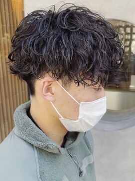 フィフス 名駅(fifth) 波巻きツイストスパイラルツーブロックマッシュメンズパーマ名駅