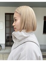 ハウ 心斎橋(how)&nbsp;ミニボブ/ショート/ショートヘア/前下がりボブ/ぱつっとボブ