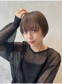 ショートボブ/丸みショート /ハンサムショート/マッシュショート