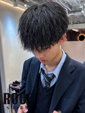 ルースト 渋谷店(ROOST) ソフト縦落ちツイストスパイラルパーマ