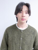 ケアリー 千葉ニュータウン中央(Carelly) ツイストパーマ七三オールバックマッシュウルフスリークショート