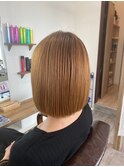 シンプルなボブスタイル☆似合わせカット