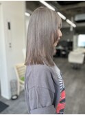 ホワイトグレージュ/京都三条河原町/髪質改善/ハイトーンカラー