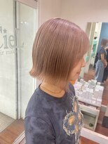 シエル ヘアーメイクアップ(CieL hair make up)&nbsp;ケアブリーチで透明感ベージュに